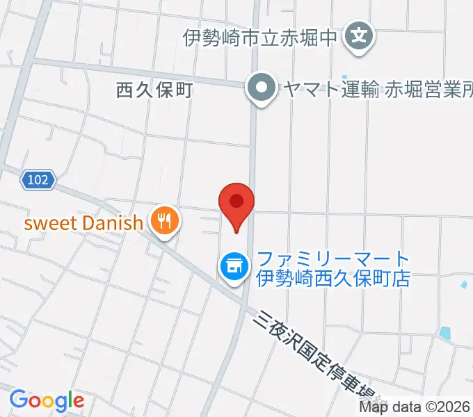 ワイズスタジオの地図