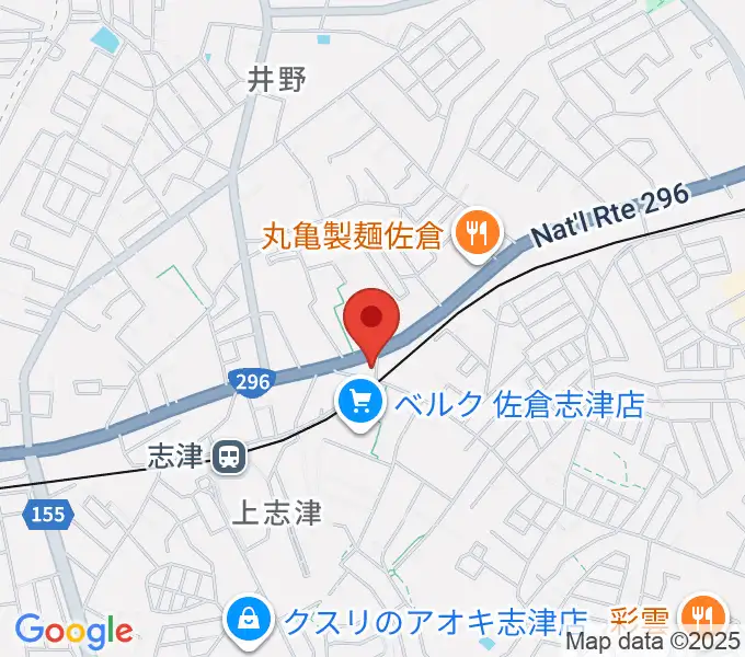 Sound Stream sakuraの地図