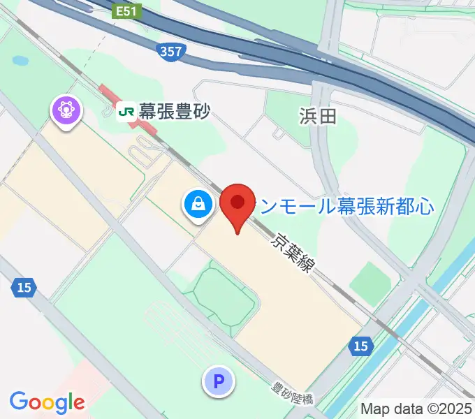 よしもと幕張イオンモール劇場の地図