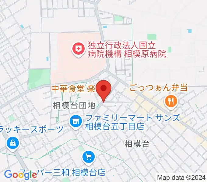 相模原T☆ROCKSの地図