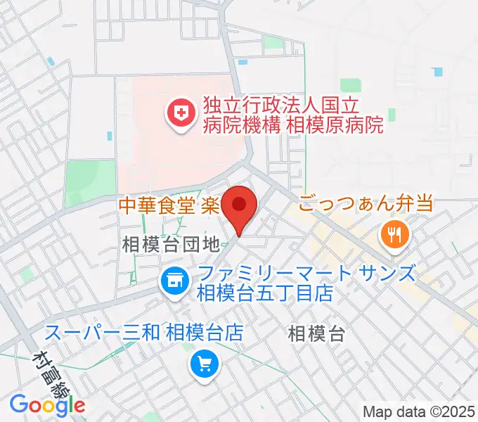 相模原T☆ROCKSの地図