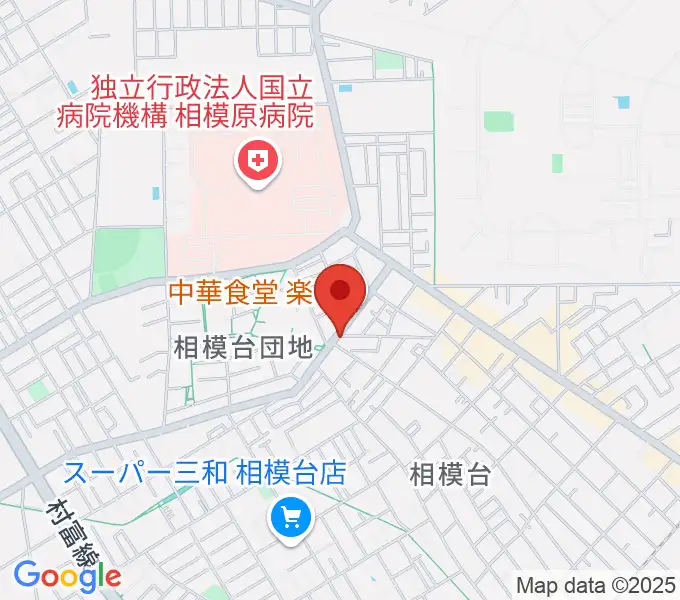 相模原T☆ROCKSの地図