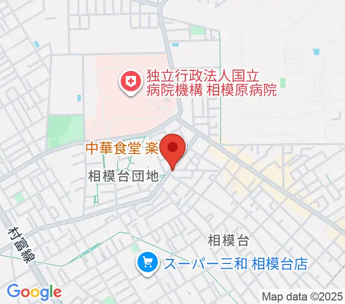 相模原T☆ROCKSの地図