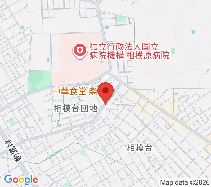 相模原T☆ROCKSの地図