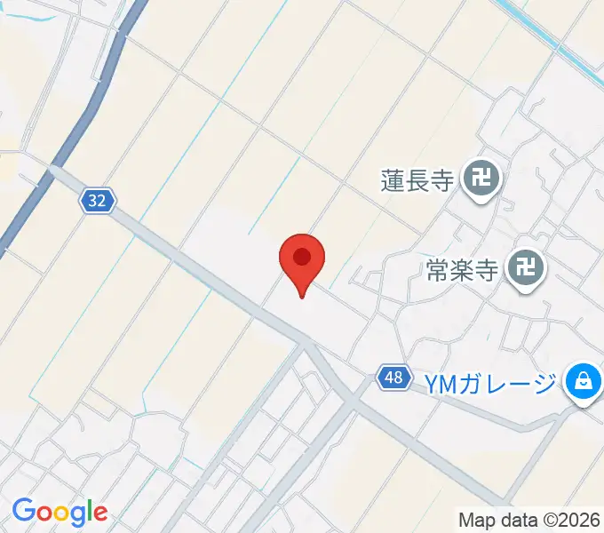 さざなみホールの地図