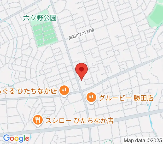 ブリックスホールの地図