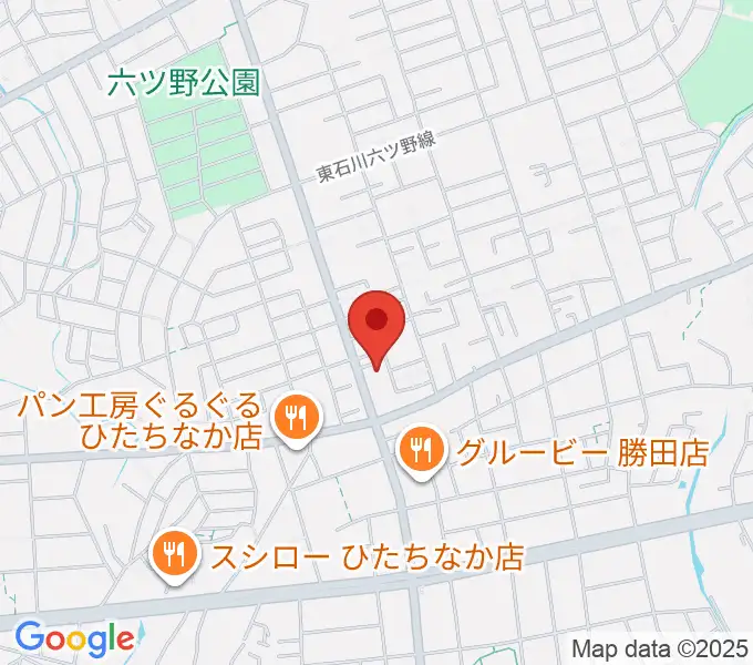 ブリックスホールの地図