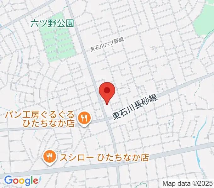 ブリックスホールの地図