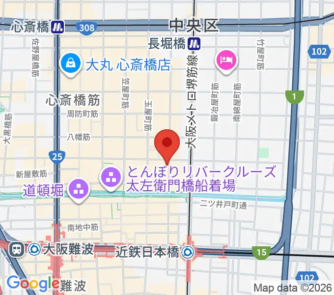 ロフトプラスワン・ウエストの地図