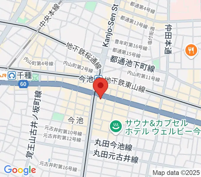 村松楽器 名古屋店の地図