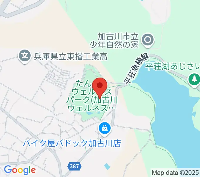 たんようウェルネスパーク アラベスクホールの地図
