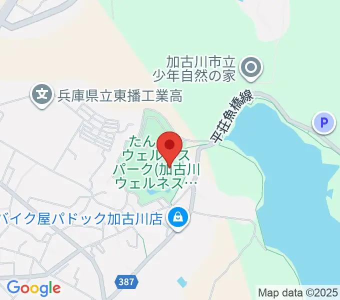 たんようウェルネスパーク アラベスクホールの地図
