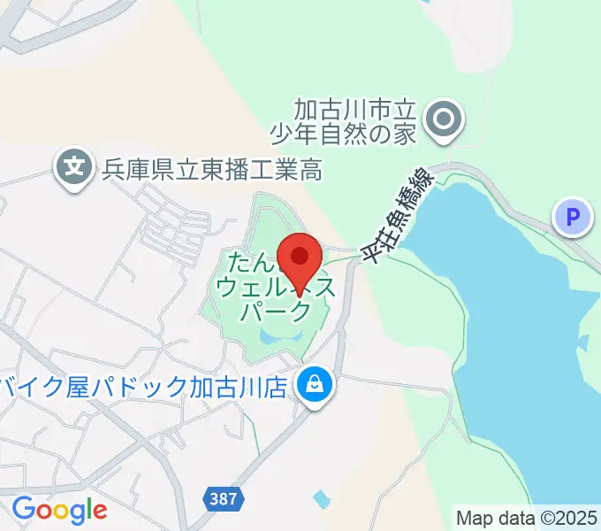 たんようウェルネスパーク アラベスクホールの地図