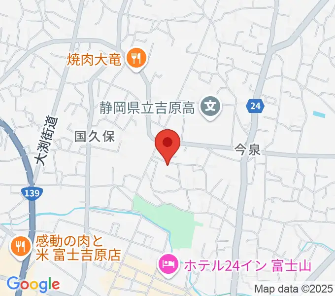 音楽教室メロディーアの地図
