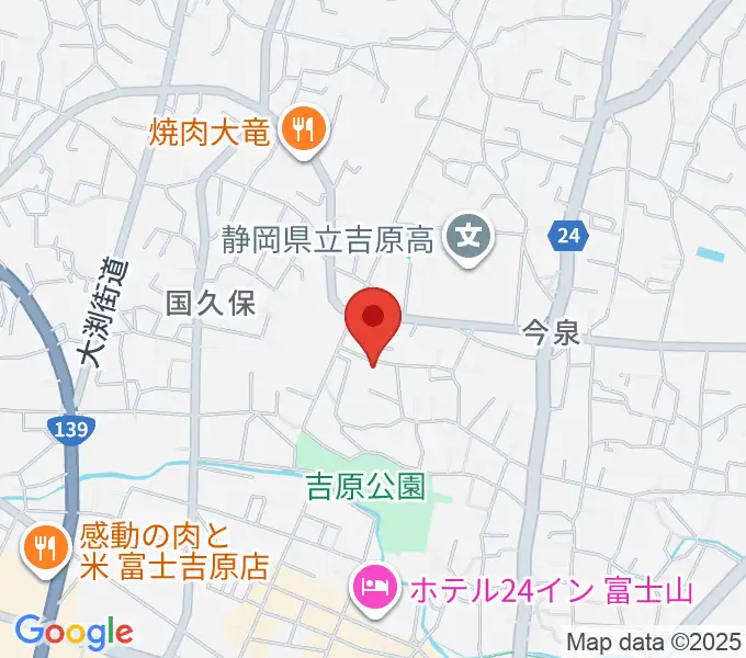 音楽教室メロディーアの地図