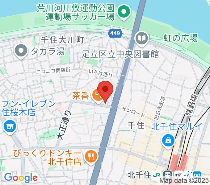 トーンフォレストの地図