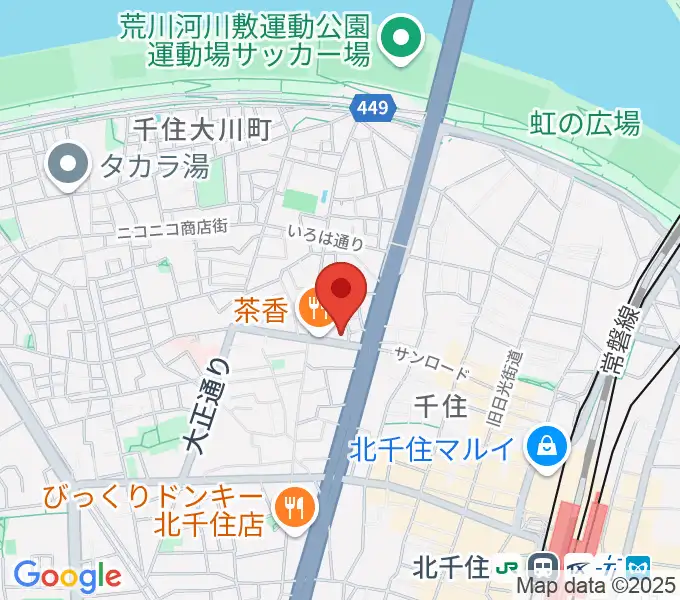 トーンフォレストの地図