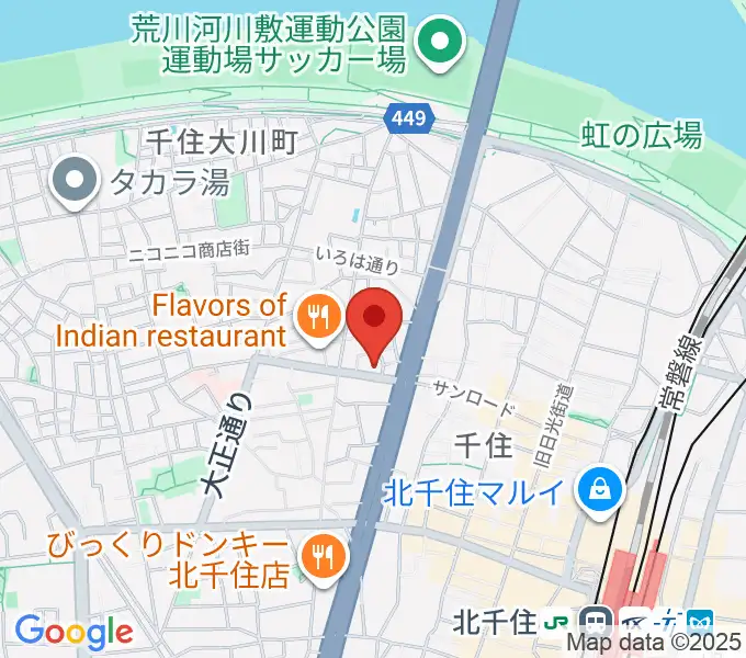 トーンフォレストの地図