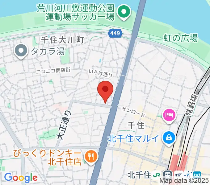 トーンフォレストの地図