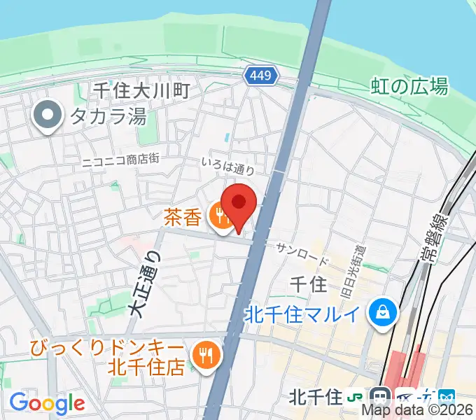 トーンフォレストの地図