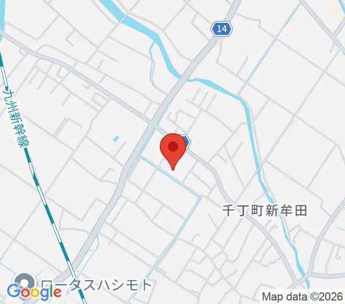 八代市公民館の地図