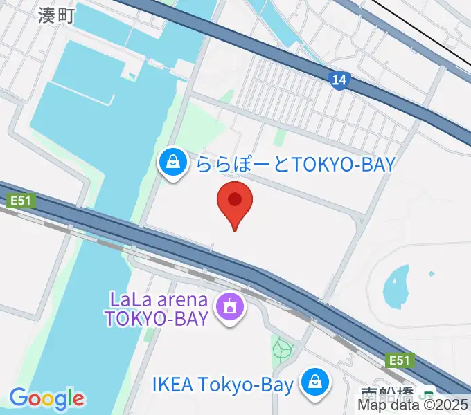 タワーレコード ららぽーとTOKYO-BAY店の地図