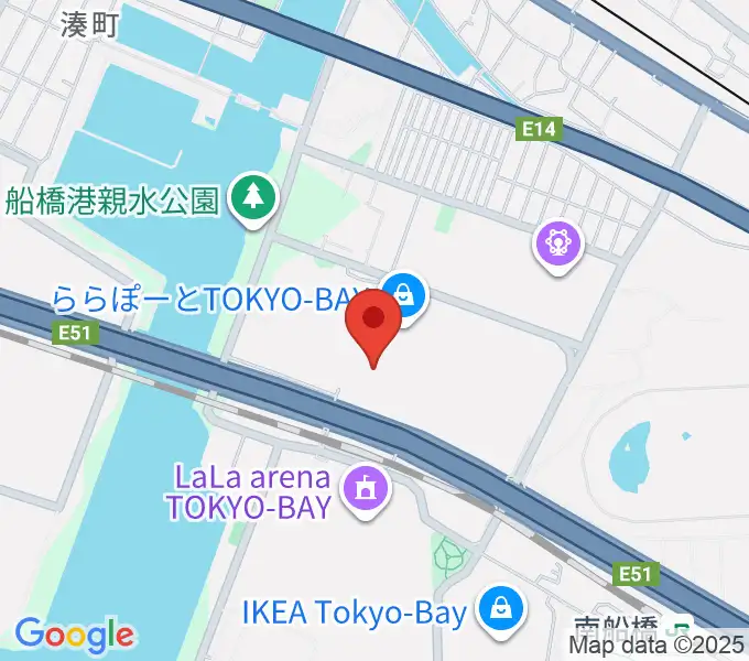 タワーレコード ららぽーとTOKYO-BAY店の地図