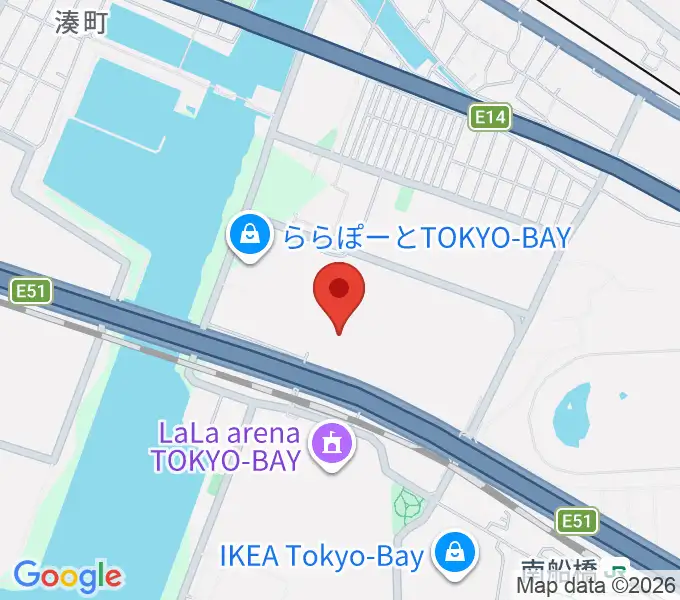 タワーレコード ららぽーとTOKYO-BAY店の地図