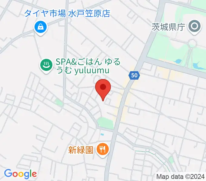 リズム音楽教室の地図