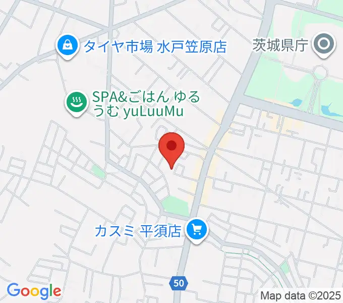 リズム音楽教室の地図