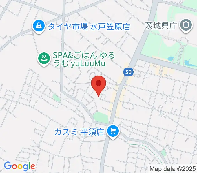 リズム音楽教室の地図