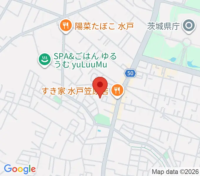 リズム音楽教室の地図