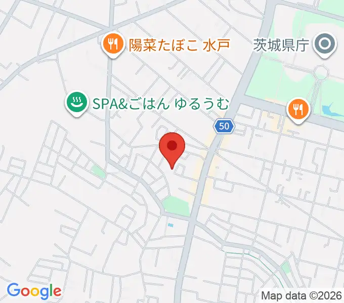 リズム音楽教室の地図