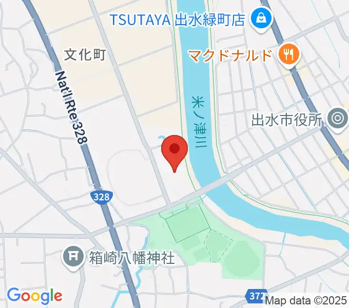 マルマエホール出水の地図