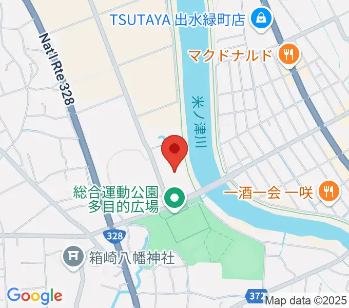 マルマエホール出水の地図