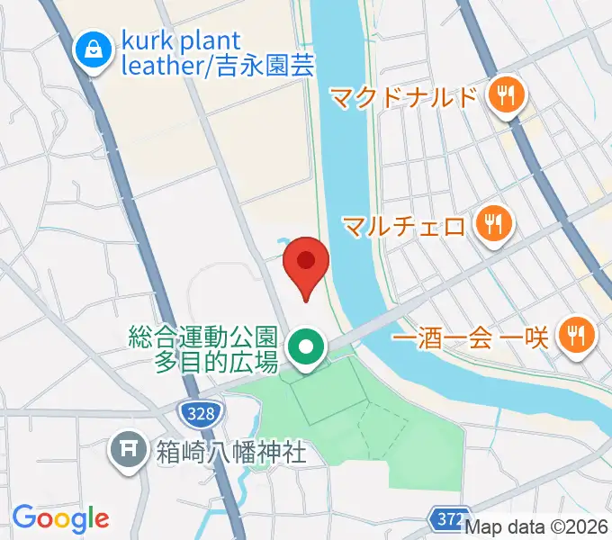マルマエホール出水の地図