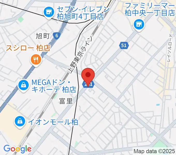 尚美学園認定ピアノ教室 Music Clubの地図