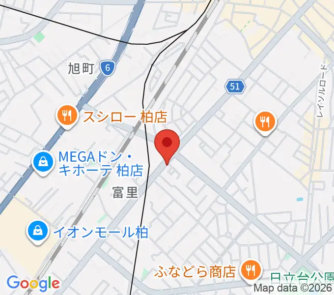 尚美学園認定ピアノ教室 Music Clubの地図