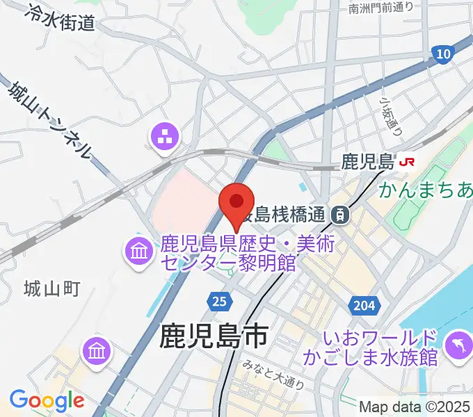 カクイックス交流センターの地図