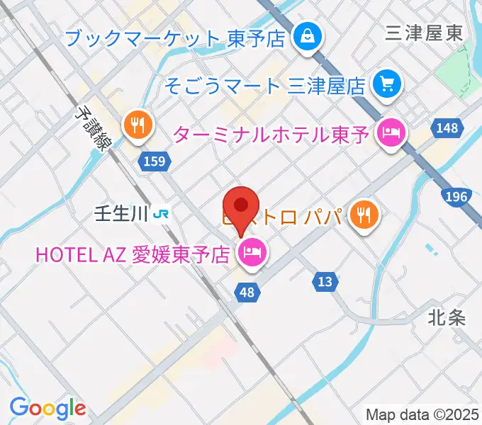 電王堂の地図