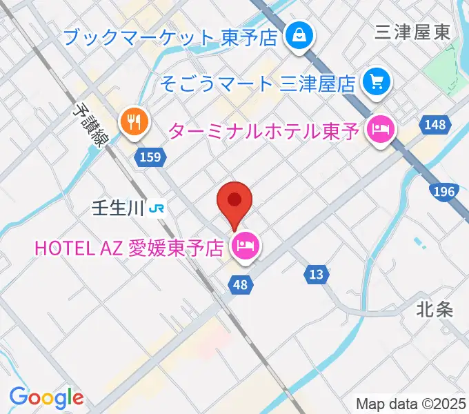 電王堂の地図