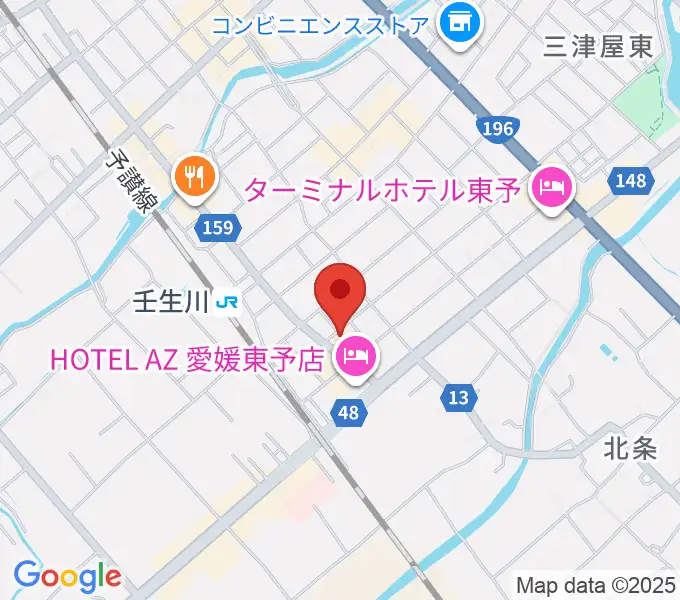 電王堂の地図