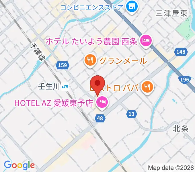 電王堂の地図