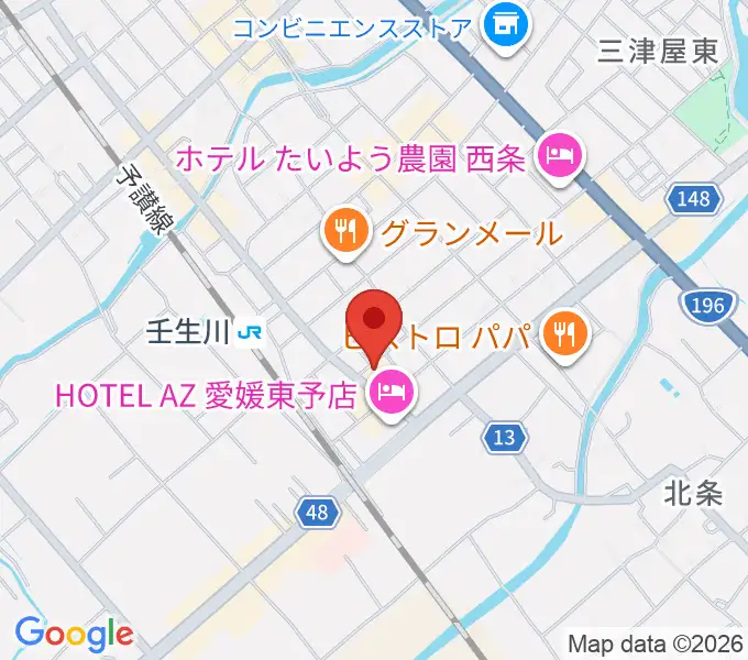 電王堂の地図