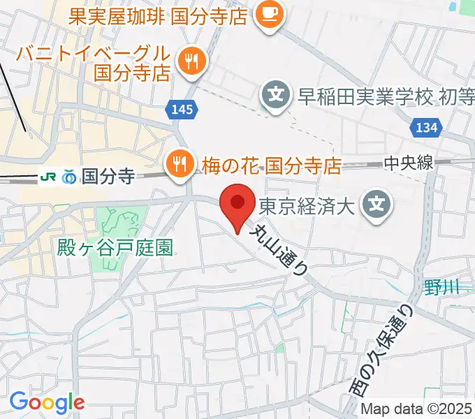 ギター屋funk ojisanの地図