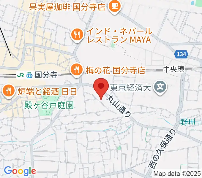 ギター屋funk ojisanの地図