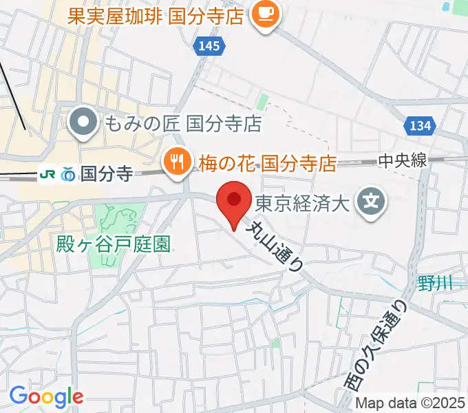 ギター屋funk ojisanの地図