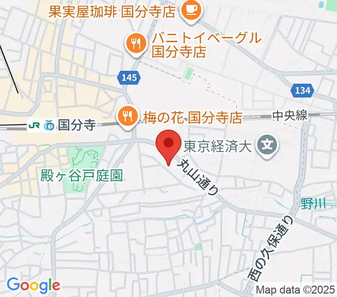 ギター屋funk ojisanの地図