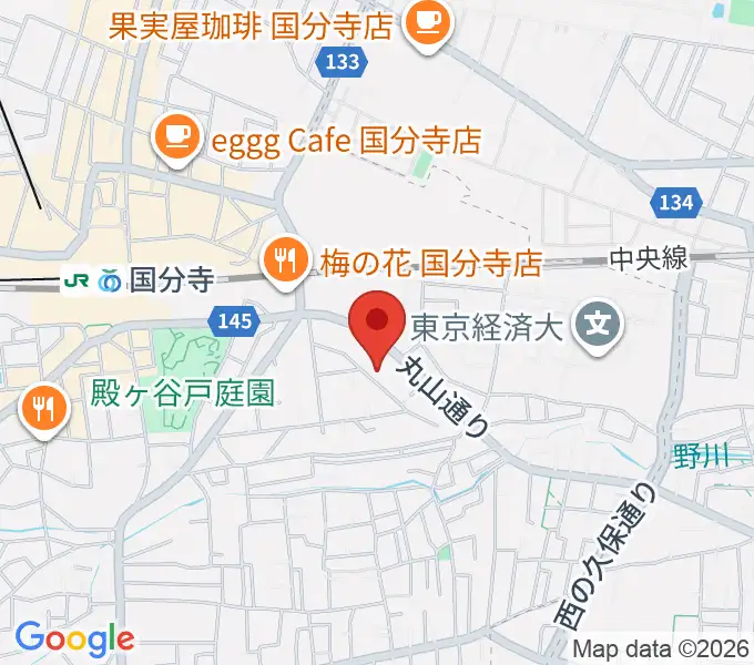 ギター屋funk ojisanの地図