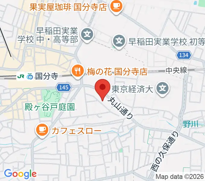 ギター屋funk ojisanの地図